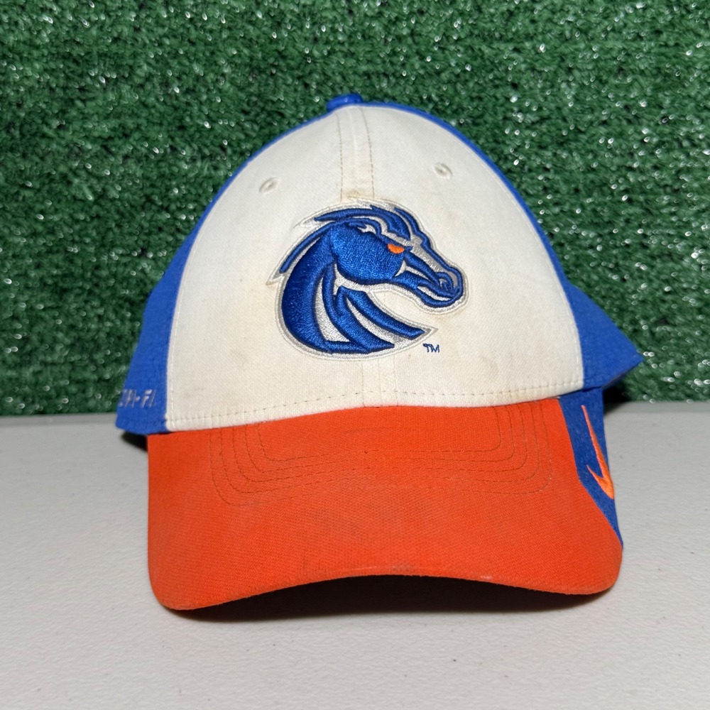 Nike Boise State Broncos Legacy91 Dri-FIT Hat Blue Orange White Cap One Size